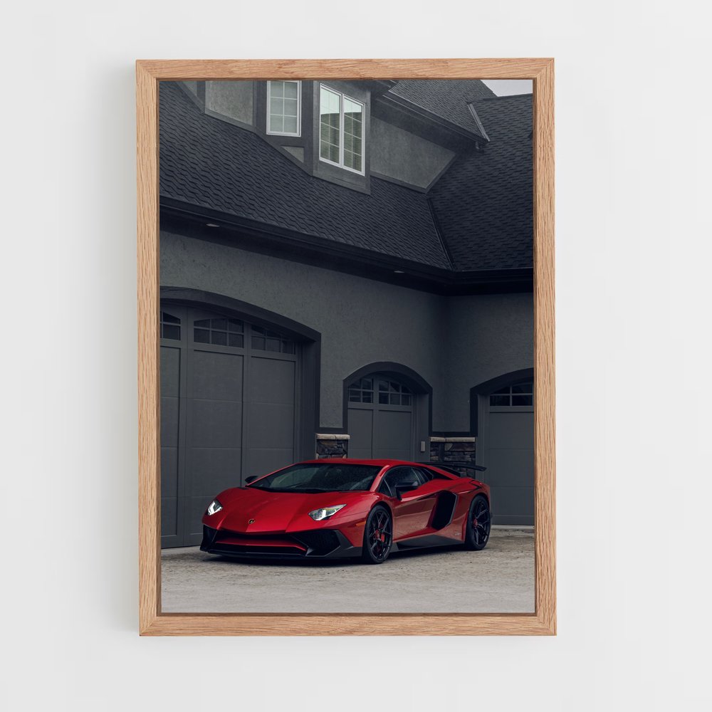 Poster Aventador Votre Incarnée – affiche Lamborghini (vue 4)